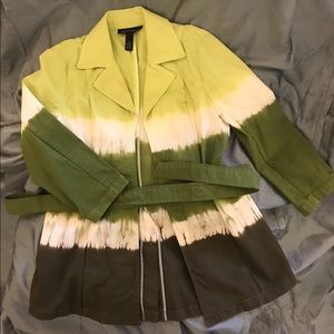 Eccentric Blazer! No Flaws..Tie Dyed☮️ Med. INC.🌻